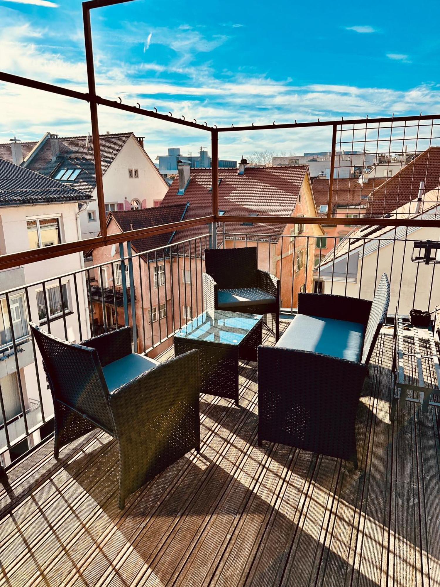 Zentrale Wohnung Mit Dachterasse بريجنتس المظهر الخارجي الصورة